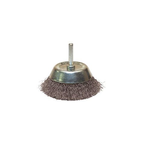 Brosse Conique Fil Acier Ondul Pour M Tal Classic Queue Long