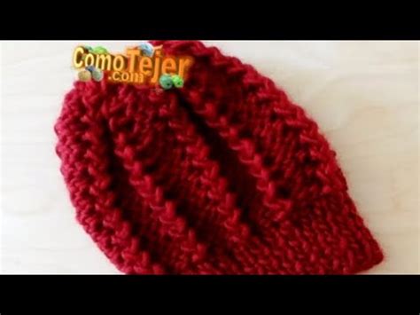 Cómo Tejer Gorro Beanie Paso a Paso Medidas Free Knit Hat Patterns 2