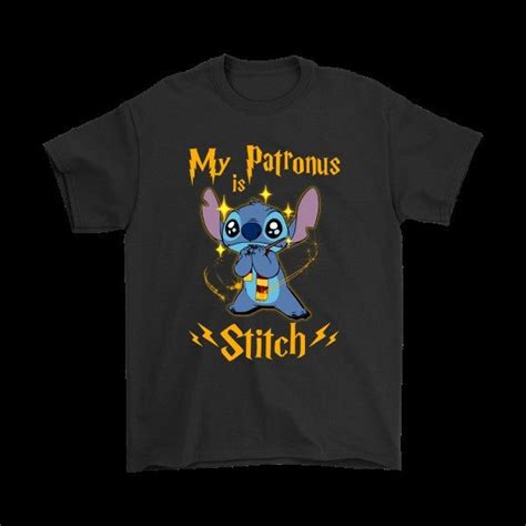 My Patronus Is Stitch Lilo And Stitch X Harry Potter Shirt Hersmiles