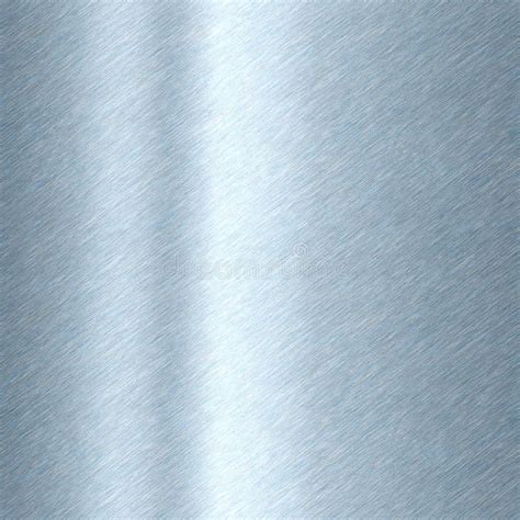 Shiny Brushed Metal Background Texture Polished Metallic Steel Plate