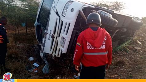 Accidente En La Carretera Nacional Morón Coro Dejó Dos Lesionados