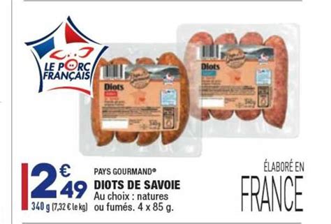 Promo Diots De Savoie Pays Gourmand Chez Aldi Icatalogue Fr