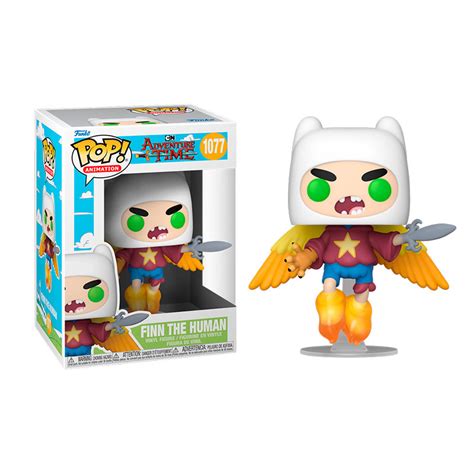 Funko Pop Finn El Humano 1077 Hora De Aventuras Frikimones