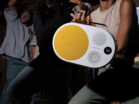 Polaroid Enceinte Bluetooth Player Jaune Enceinte Portable