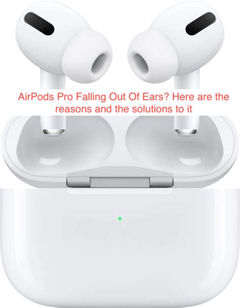 Airpods Pro Falling Out Of Ears Here Are The Reasons And The Solutions To It Techfixhub