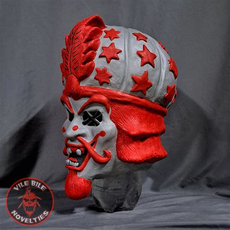 Great Milenko Mask Red ICP Wearable Latex Insane Clown Posse Juggalo