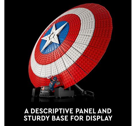 Buy Hamleys Lego Marvel Captain Americas Shield Building Kit