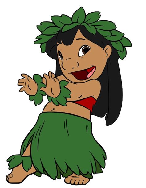 Stitch Hula Svg