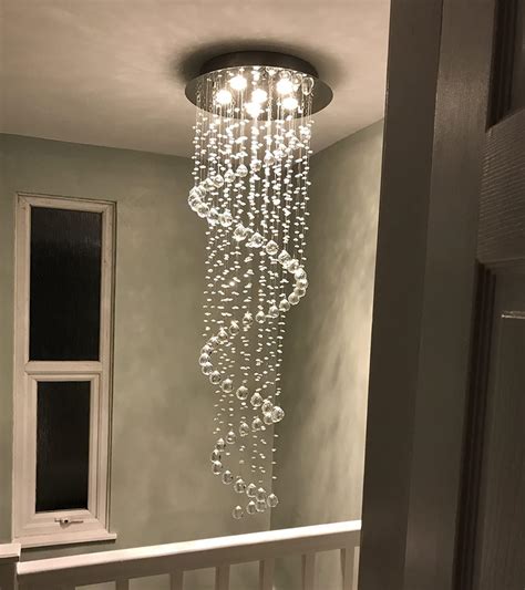 Buy Elegant Spiral Crystal Chandelier Lighting A A Clear K Crystal