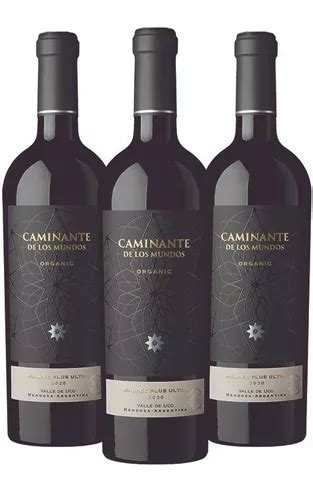 Vino Caminante De Los Mundos Malbec Plus Ultra Caja Mad X