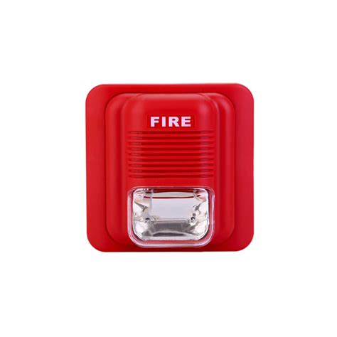 Fire Sounder With Strobe Light Sec Sdrslf Securico