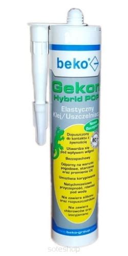 Klej Uszczelniacz Elastyczny Czarny GEKON Hybrid POP BEKO 310 Ml Kod