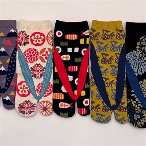 Tabi Socksjapanese Style Unisex Split Toe Tabi Cotton Etsy