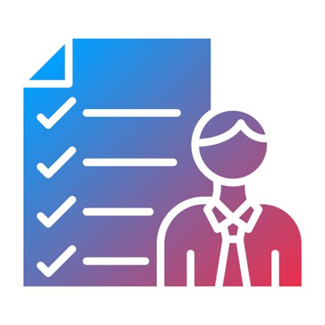 appraisal generic flat gradient icon