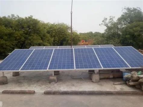 Mounting Structure Grid Tie Ongrid Solar Rooftop Power Plant For