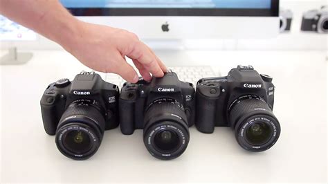 Canon 80d Vs T6i Vs T6 Which Canon Dslr Should You Buy Youtube