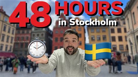 48 Hours In Stockholm Excellent European City Break Stockholm Vlog