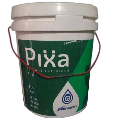 Jsw Paints Pixa Exterior Silk Emulsion Paint Packaging Size L At