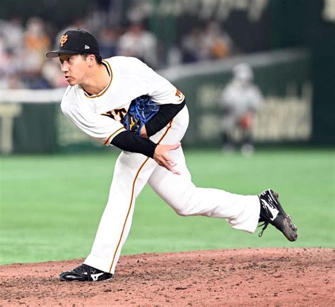 【巨人】大勢プロ入り後初のko 味方のミスも絡み勝ち越し許し2失点、両膝に手をつき悔しがる プロ野球写真ニュース 日刊スポーツ