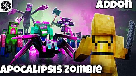 NUEVO ADDON DE APOCALIPSIS ZOMBIE PARA MINECRAFT PE 1 16 Y 1 17