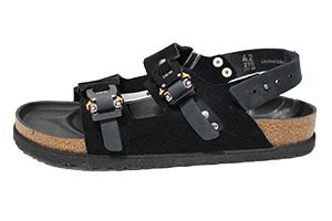 Sandales Birkenstock For Dior Edition Limitee En Daim Noir