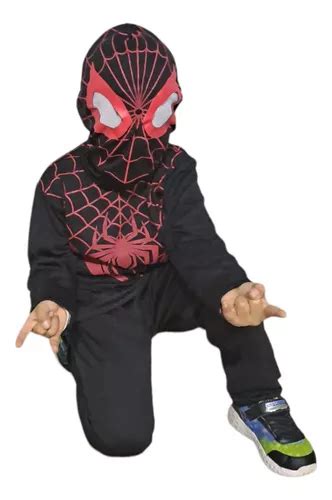 Disfraz De Miles Morales Spiderman Ni O Cuotas Sin Inter S