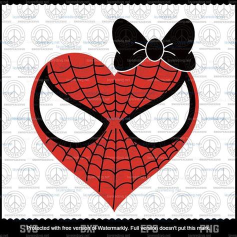 Spider Heart Svg Superhero Valentine Svg Valentine S Day Svg Happy