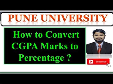 SPPU How To Convert CGPA To Percentage I Official Circular I Pune