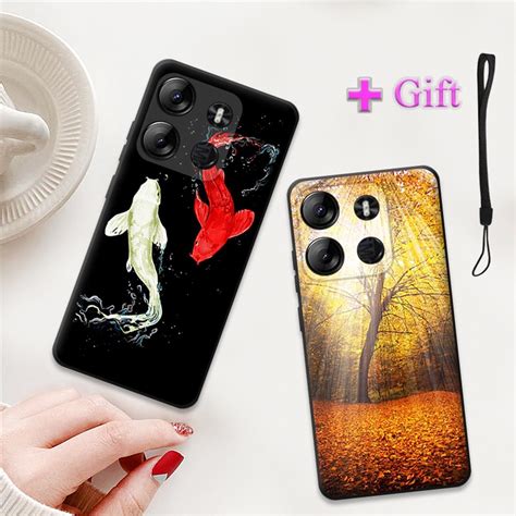 Tecno Spark Go 2023 Case Soft Silicone TPU Cartoon Painted Case For