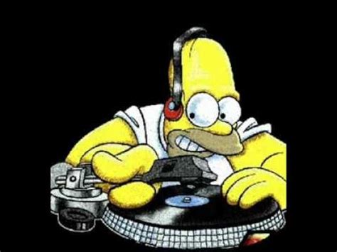 Homer Simpson Greet Dj P L U R Homero Simpson Saluda Dj P L U R