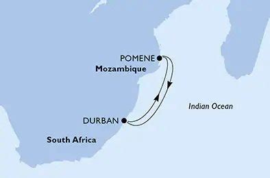 Destination: Pomene Bay Mozambique - CRUISING SA Ltd