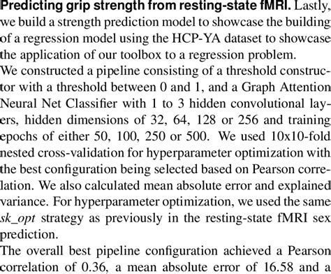 Predictive Performance For Sex Classification Of The Best Pipeline Download Scientific Diagram