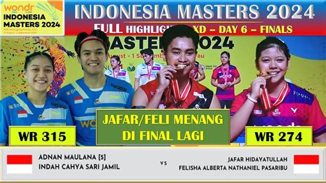 Adnan Maulana Indah C S Jamil Vs Jafar Hidayatullah Felisha An