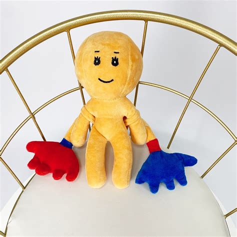 Ready Stock Poppy Playtime Player Plush Toy Small Yellow Man Poppy