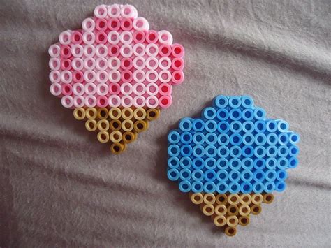 Cotten Candy by PerlerHime on deviantART | Bügelperlen, Süßwaren, Backwaren