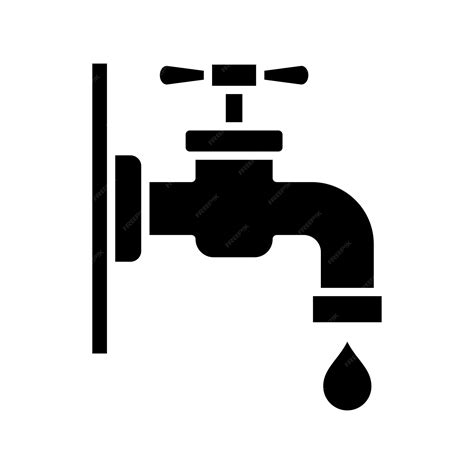 Premium Vector Water Tap Icon Vector Design Template In White Background