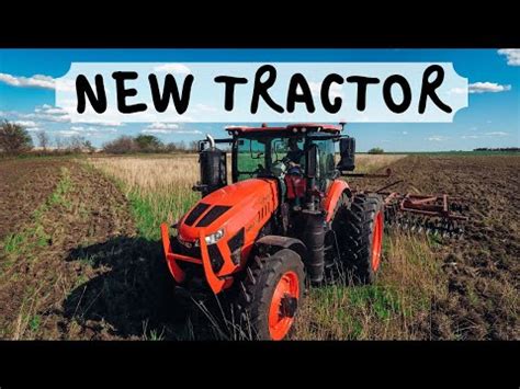 Kubota M8 Tractor IN ACTION Video