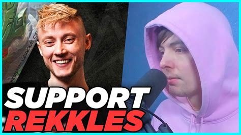 Ls Reacts To Fnc Rekkles Roleswap To Support Youtube