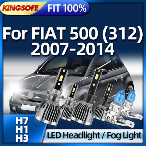 Roadsun W Led Car Headlight H H Fog Light H Halogen Bulbs For