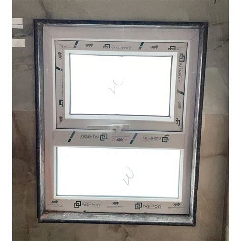 Toughened Glass 11mm White UPVC Hinged Window At Rs 450 Sq Ft In