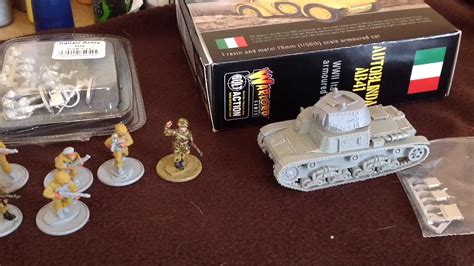 Unboxing Of The Warlord Games Italian Build An Army Deal For Bolt