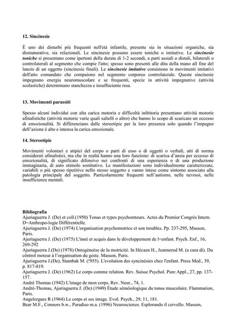 Disturbi Motori PDF