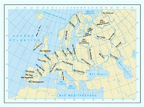 GEOGRAFIA Newton Almeida: Europa Rios Volga Danúbio Reno Hidrografia do ...