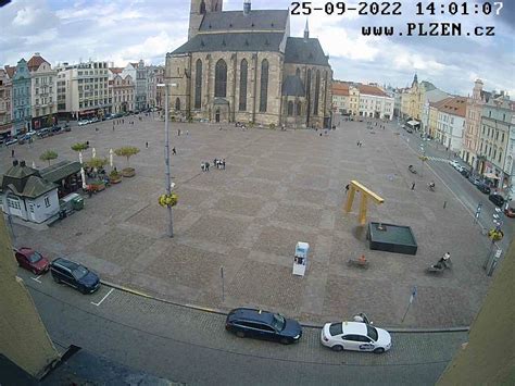 Webcam Plze N M St Republiky