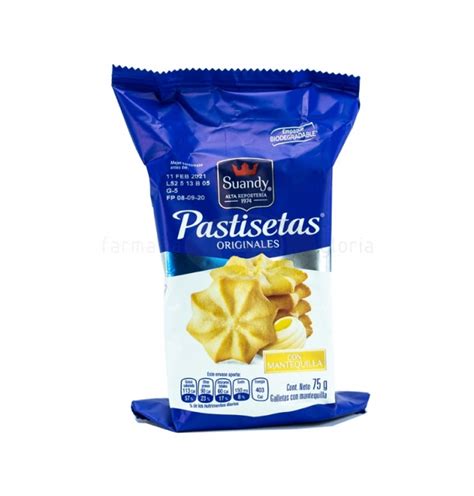 GALLETA PASTISETAS SUANDY DE 75 G