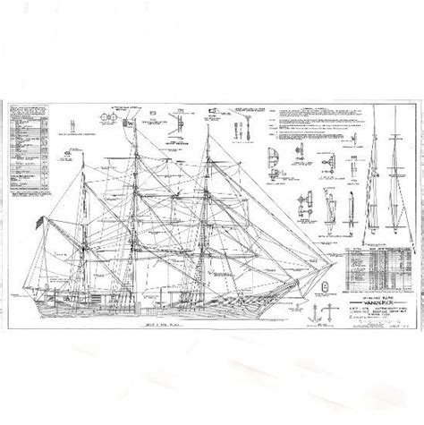 Ship Plans And Models The White Whale At The New Bedford Whaling Museum