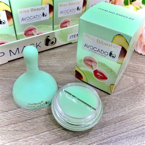 Kit bálsamo y exfoliante para labios con extracto de aguacate