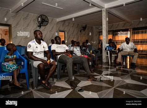 240115 ABIDJAN Jan 15 2024 Xinhua People Watch The 2023