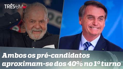 Lula E Bolsonaro Est O Tecnicamente Empatados Segundo Pesquisa Youtube