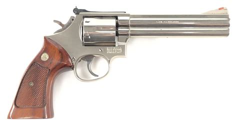 Lot Smith And Wesson Model 586 357 Magnum Revolver